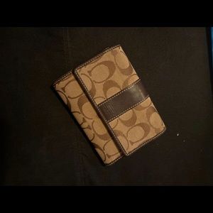 Used Tri-Fold Coach Wallet